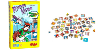 Rhino Hero Missing Twin Jeu enfant Haba